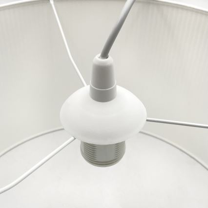 Brilagi - Závesné svietidlo na lankovom vedení SIRIJA MODERN 1xE27/60W/230V pr. 35 cm biela