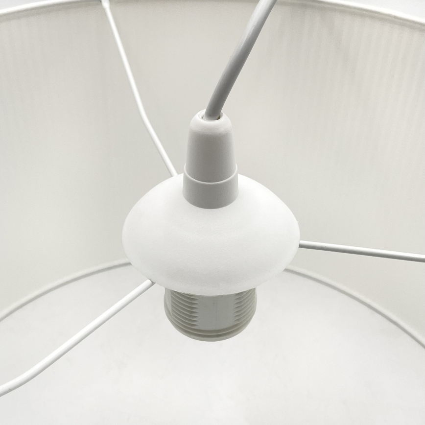 Brilagi - Závesné svietidlo na lankovom vedení SIRIJA MODERN 1xE27/60W/230V pr. 35 cm biela