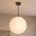 BRILAGI - Závesné svietidlo na lanku POLOS 1xE27/40W/230V pr. 30 cm čierna