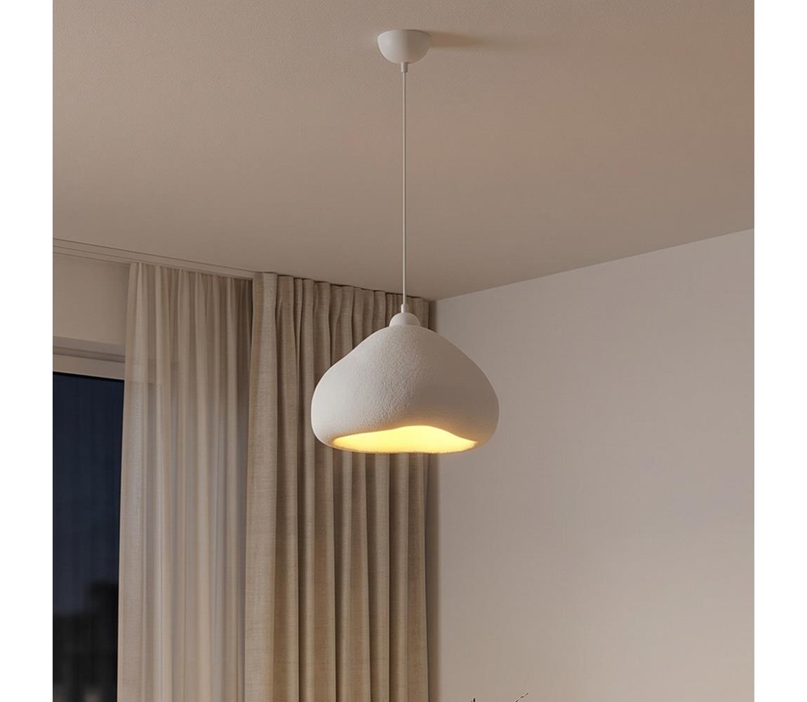 Brilagi - Závesné svietidlo na lanku WABI SABI 1xE27/40W/230V pr. 32 cm biela 118OPV1205