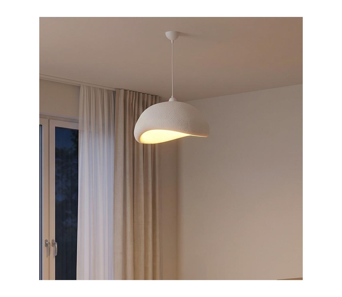 Brilagi - Závesné svietidlo na lanku WABI SABI 1xE27/40W/230V pr. 42 cm biela 739SBR1125