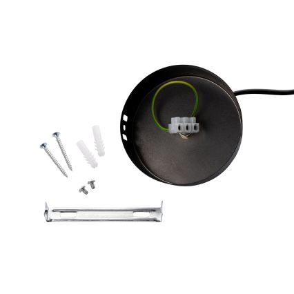 Brilagi - Závesné svietidlo na lanku WABI SABI 1xE27/40W/230V priemer 35 cm čierna