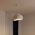 BRILAGI - Závesné svietidlo na lanku WABI SABI 1xE27/40W/230V priemer 42 cm biela