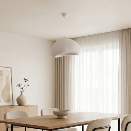 Brilagi - Závesné svietidlo na lanku WABI SABI 1xE27/40W/230V priemer 42 cm biela