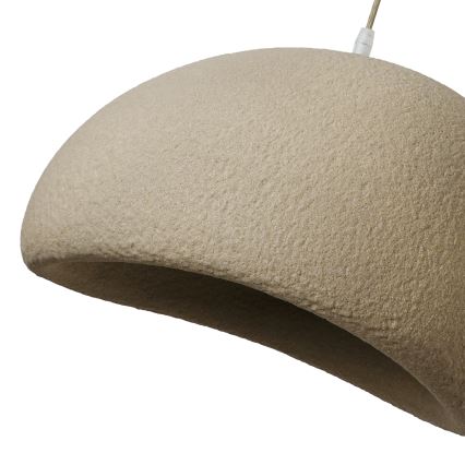 BRILAGI - Závesné svietidlo na lanku WABI SABI 1xE27/60W/230V pr. 40 cm béžová