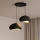 Brilagi - Závesné svietidlo na lanku WABI SABI 2xE27/40W/230V pr. 60 cm čierne