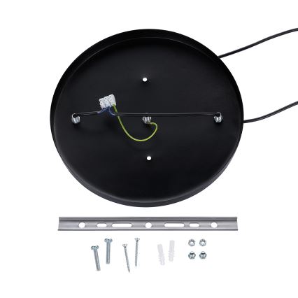 Brilagi - Závesné svietidlo na lanku WABI SABI 2xE27/40W/230V pr. 60 cm čierne