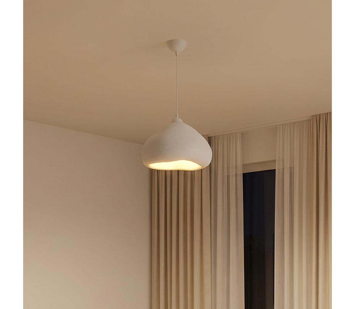 Brilagi - Závesné svietidlo WABI SABI na lanku 1xE27/40W/230V pr. 32 cm biele 118OPV1202