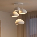 BRILAGI - Závesné svietidlo WABI SABI na lanku 4xE27/40W/230V pr. 95 cm biela