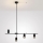 Brilagi - Závesný luster CRANE 4xGU10/30W/230V čierny