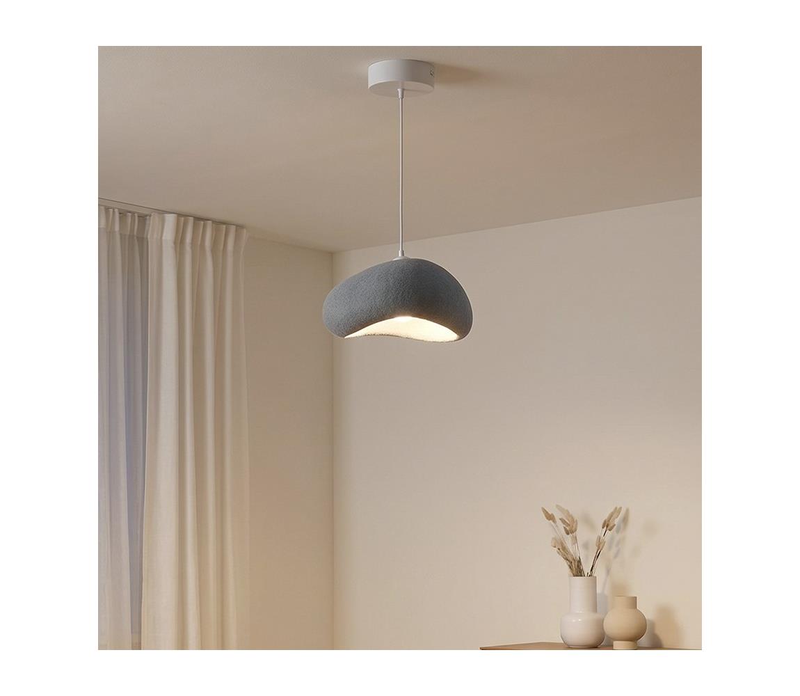 Brilagi - Závesný luster na kábli WABI SABI 1xE27/40W/230V priemer 35 cm sivý 422WBL1106