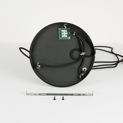 Brilagi - Závesný luster na lane BASKLITE 3xE27/15W/230V kaučukovník/čierna