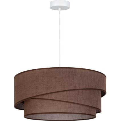 Brilagi - Závesný luster na lanku ARROW 1xE27/60W/230V priemer 45 cm, hnedý