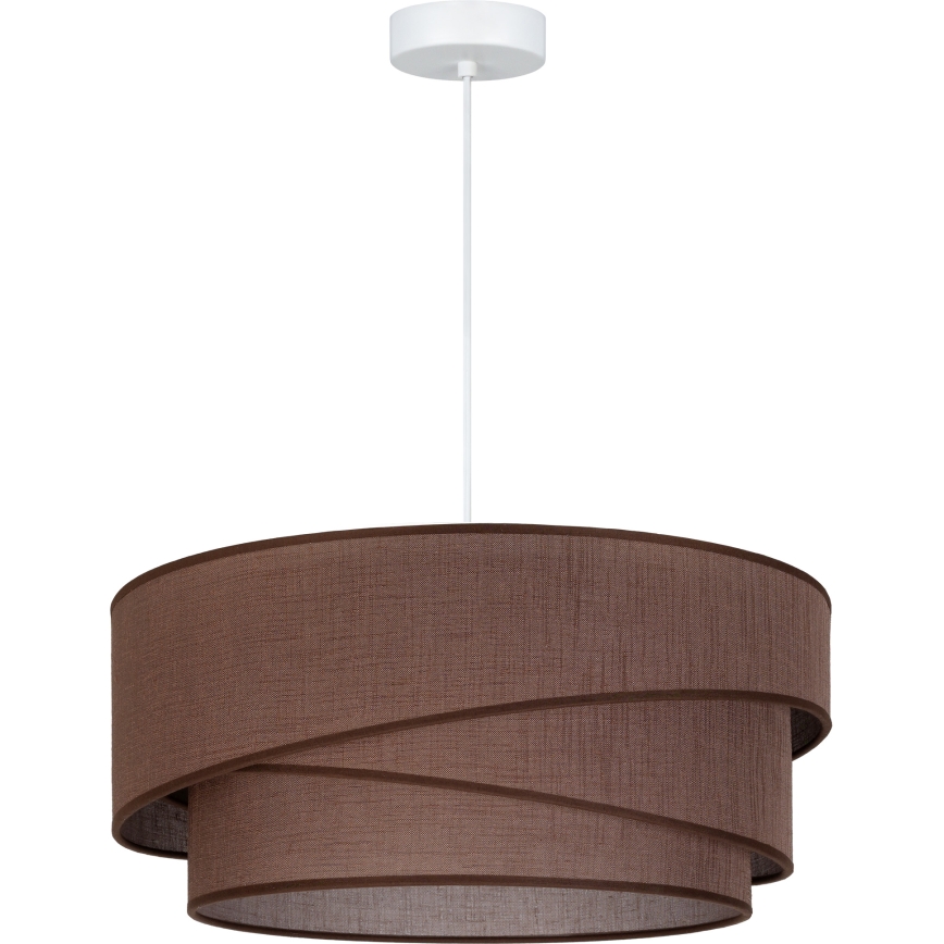 Brilagi - Závesný luster na lanku ARROW 1xE27/60W/230V priemer 45 cm, hnedý