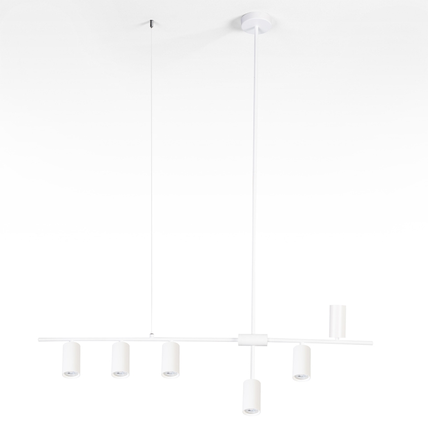 Brilagi - Závesný luster na lanku CRANE 6xGU10/30W/230V biela