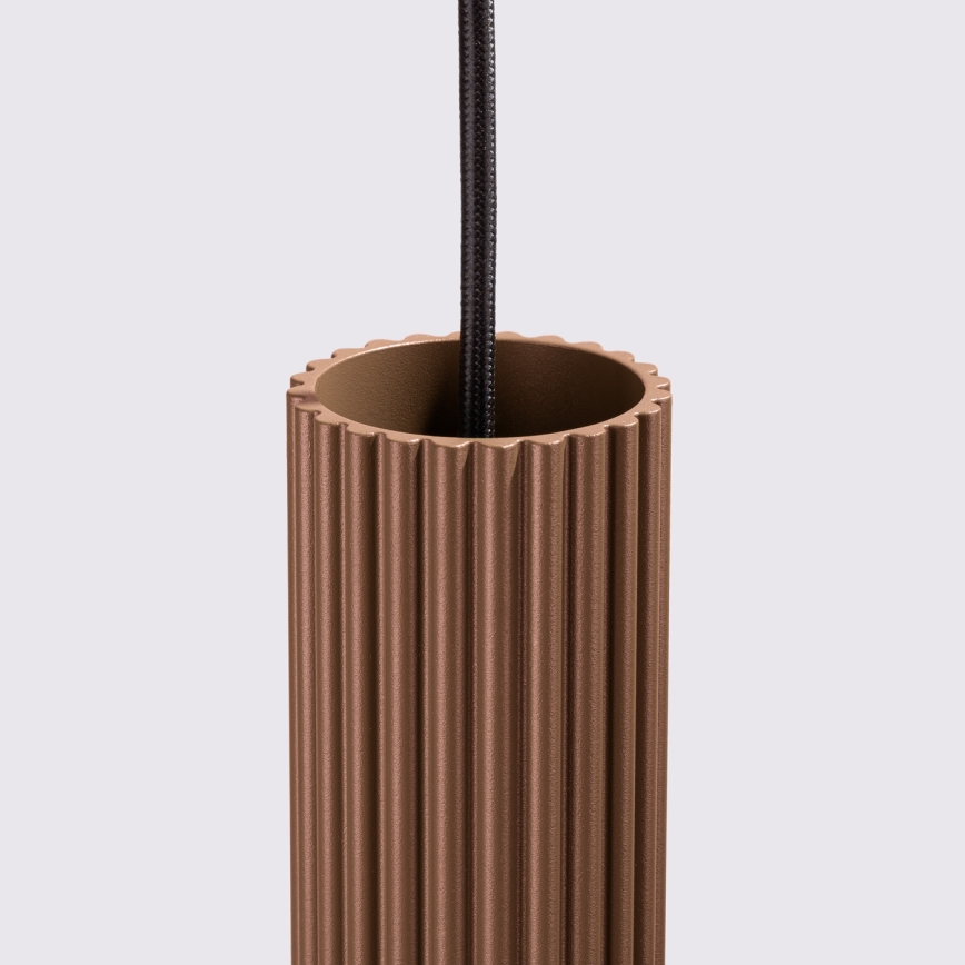 Brilagi - Závesný luster na lanku CRESTO 1xGU10/10W/230V hnedá