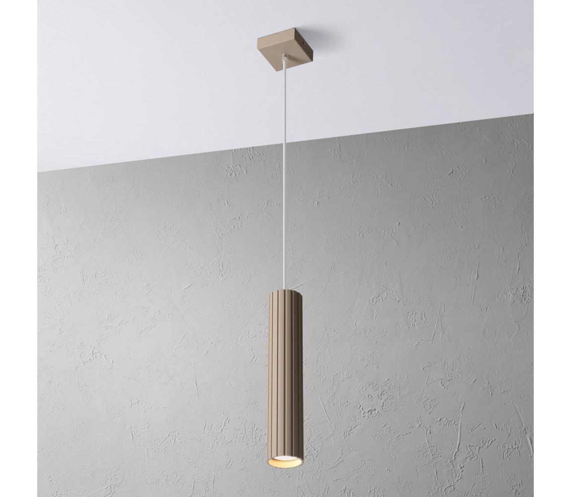 Brilagi - Závesný luster na lanku CRISPINA 1xGU10/10W/230V béžový 8590828132455