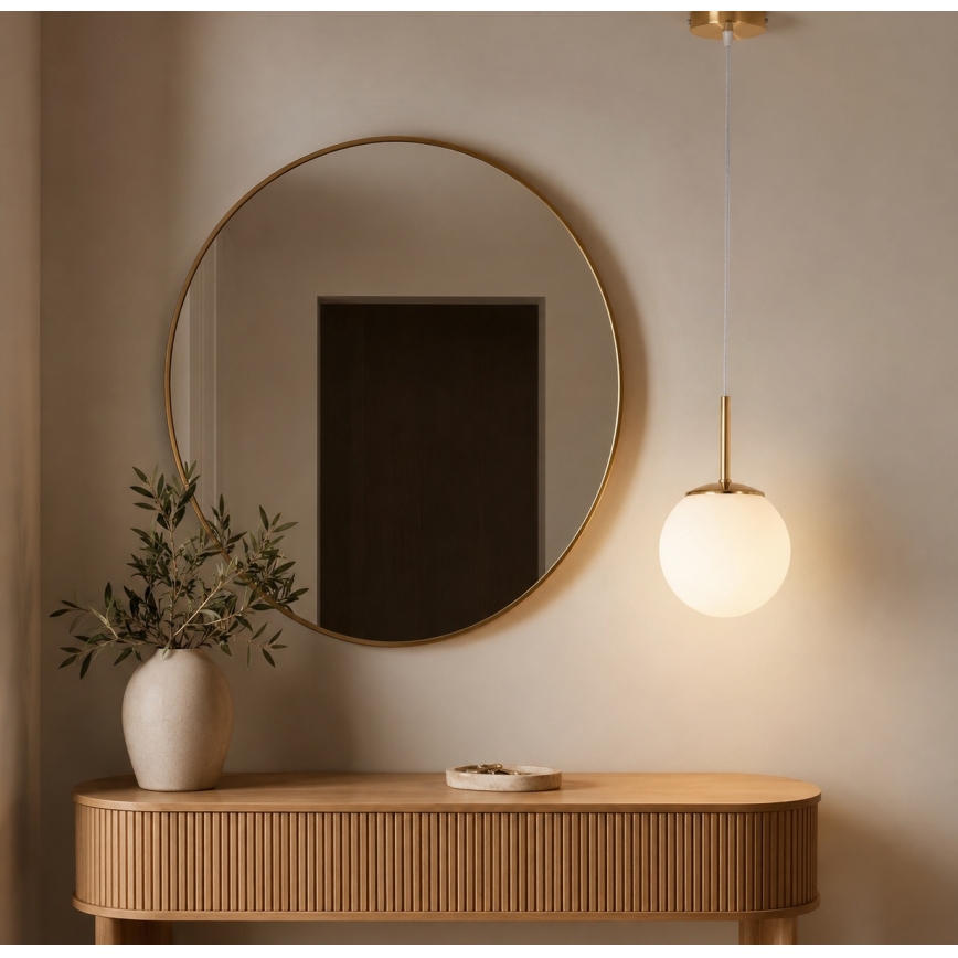 Brilagi - Závesný luster na lanku MILO 1xE27/60W/230V zlatý