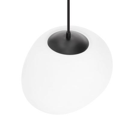 BRILAGI - Závesný luster na lanku PEBBLES 1xE27/40W/230V pr. 30 cm čierna