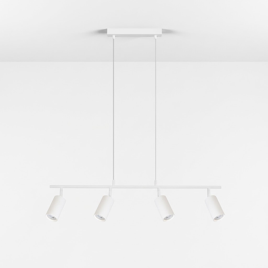 Brilagi - Závesný luster na lanku SELE 4xGU10/30W/230V biela