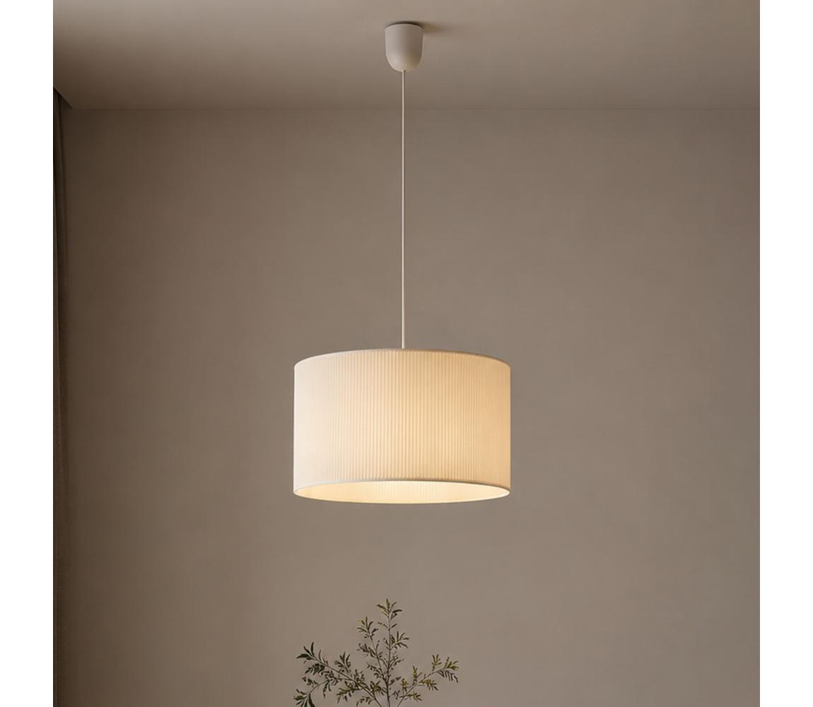 Brilagi - Závesný luster na lanku SIRIJA MODERN 1xE27/60W/230V pr. 35 cm krémový LM-1.336/KREM