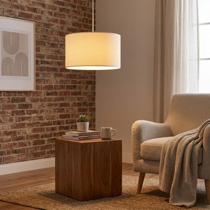Brilagi - Závesný luster na lanku SIRIJA MODERN 1xE27/60W/230V pr. 35 cm krémový