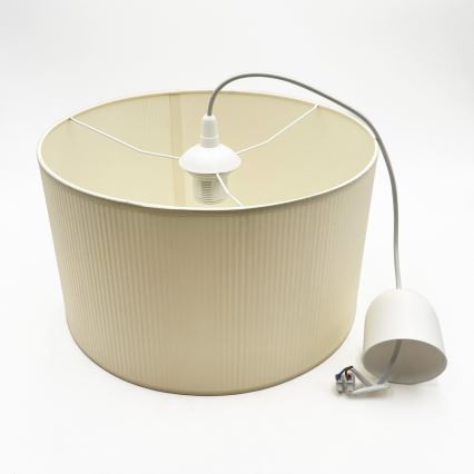 Brilagi - Závesný luster na lanku SIRIJA MODERN 1xE27/60W/230V pr. 35 cm krémový