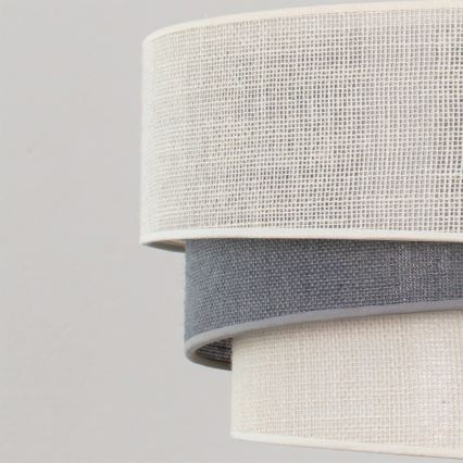 Brilagi - Závesný luster na lanku TRIO 1xE27/60W/230V pr. 40 cm krémová/sivá
