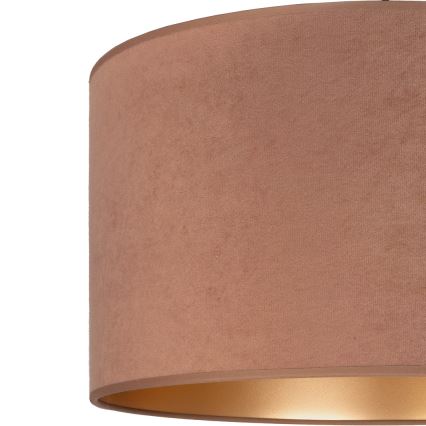 Brilagi - Závesný luster na lanku VELVET 1xE27/60W/230V priemer 40 cm béžová/zlatá