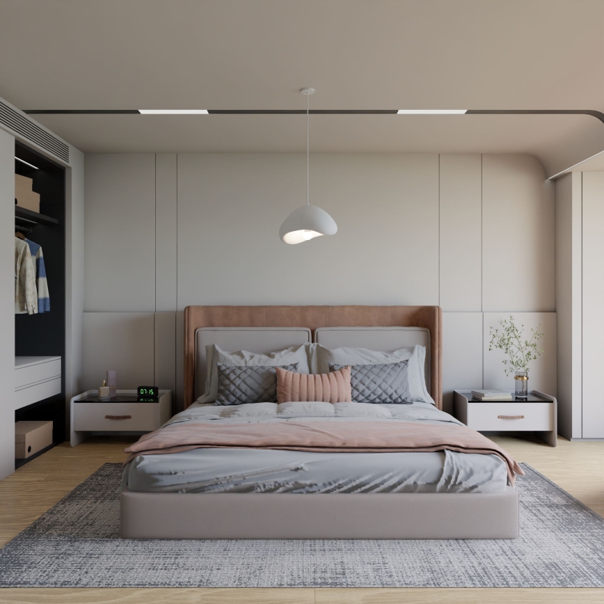 Brilagi - Závesný luster na lanku WABI SABI 1xE27/40W/230V biela