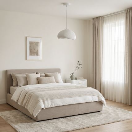 Brilagi - Závesný luster na lanku WABI SABI 1xE27/40W/230V pr. 35 cm biely