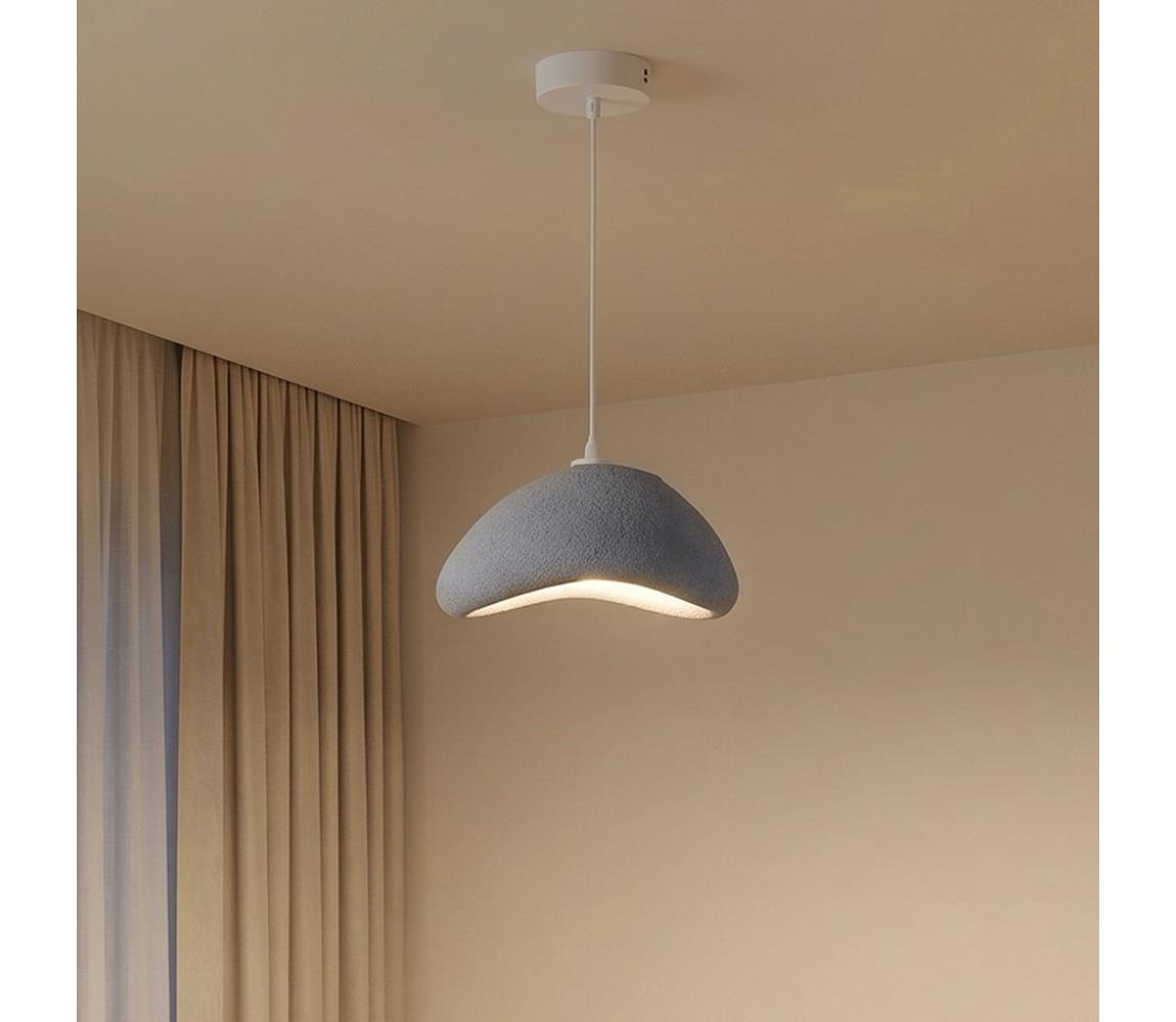 Brilagi - Závesný luster na lanku WABI SABI 1xE27/40W/230V, priemer 33 cm, sivá 422WBL1103