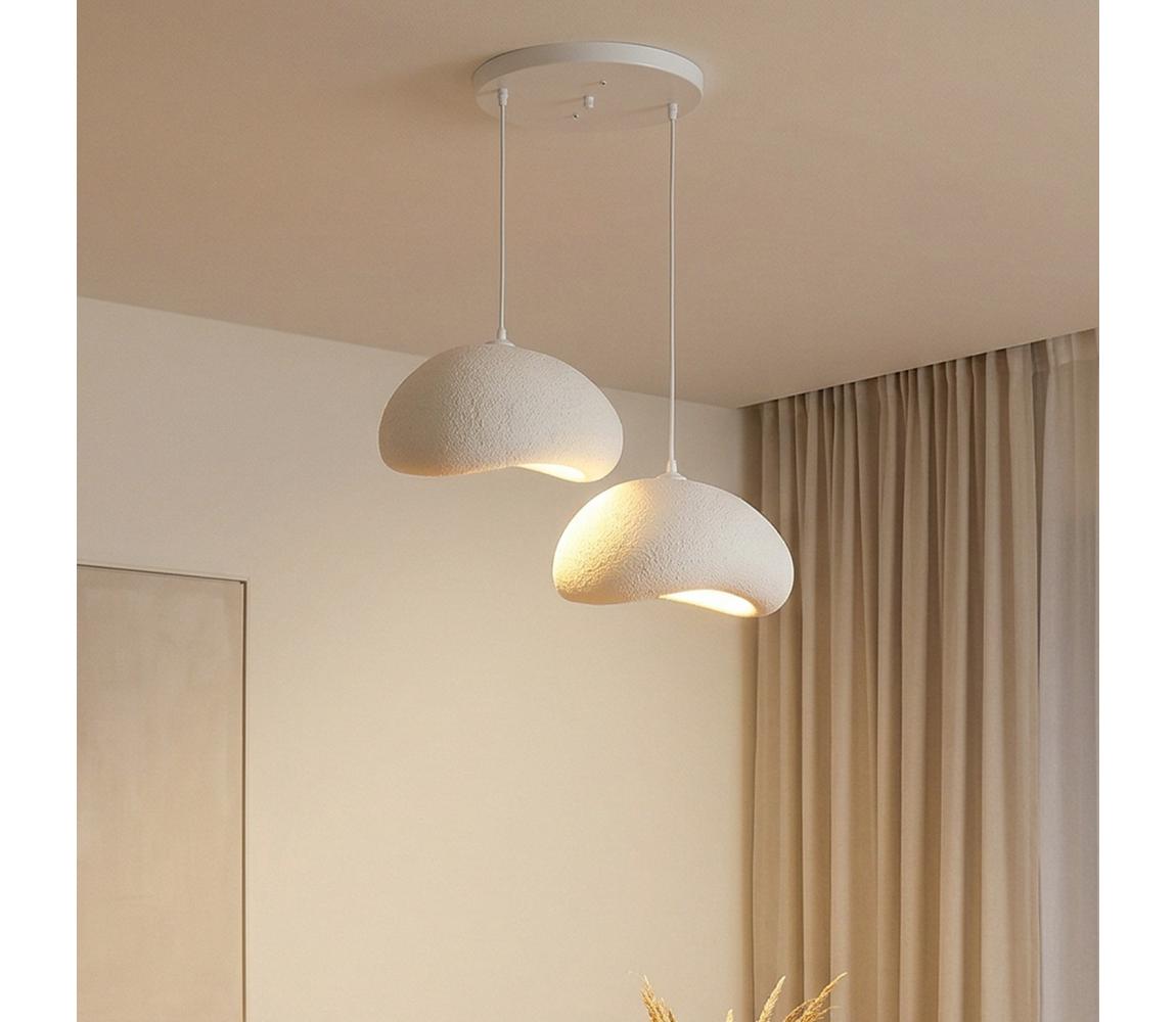 Brilagi - Závesný luster na lanku WABI SABI 2xE27/40W/230V pr. 60 cm biela 422WBL1107
