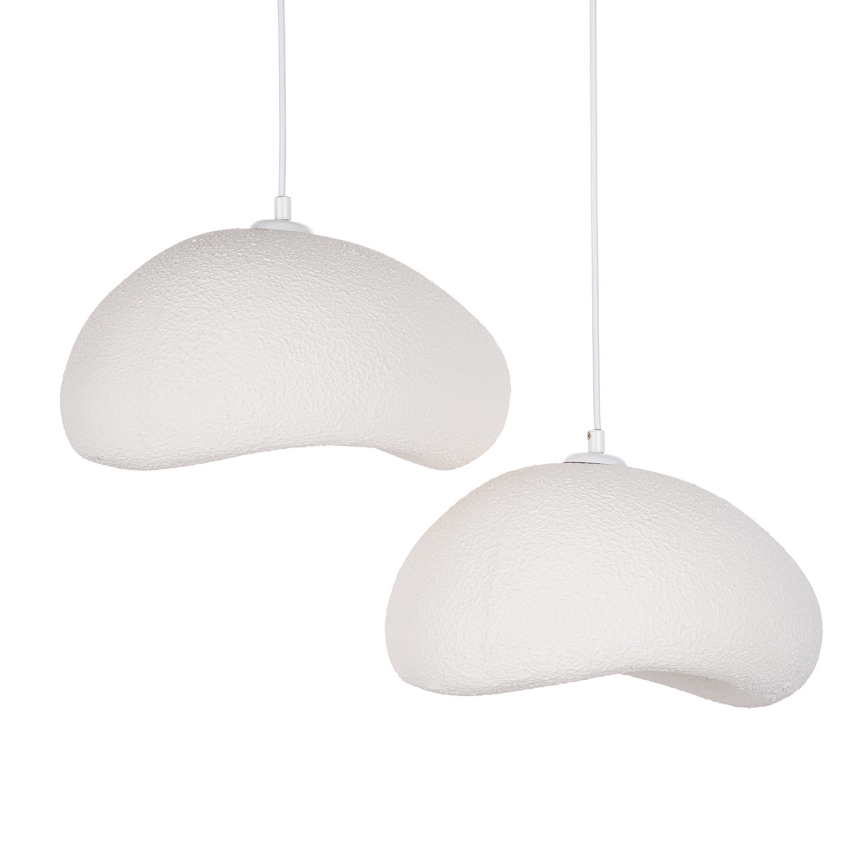 Brilagi - Závesný luster na lanku WABI SABI 2xE27/40W/230V pr. 60 cm biela