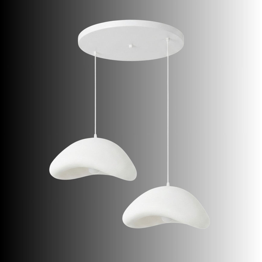 Brilagi - Závesný luster na lanku WABI SABI 2xE27/40W/230V pr. 74 cm biela