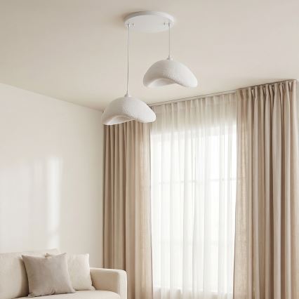 Brilagi - Závesný luster na lanku WABI SABI 2xE27/40W/230V pr. 74 cm biela
