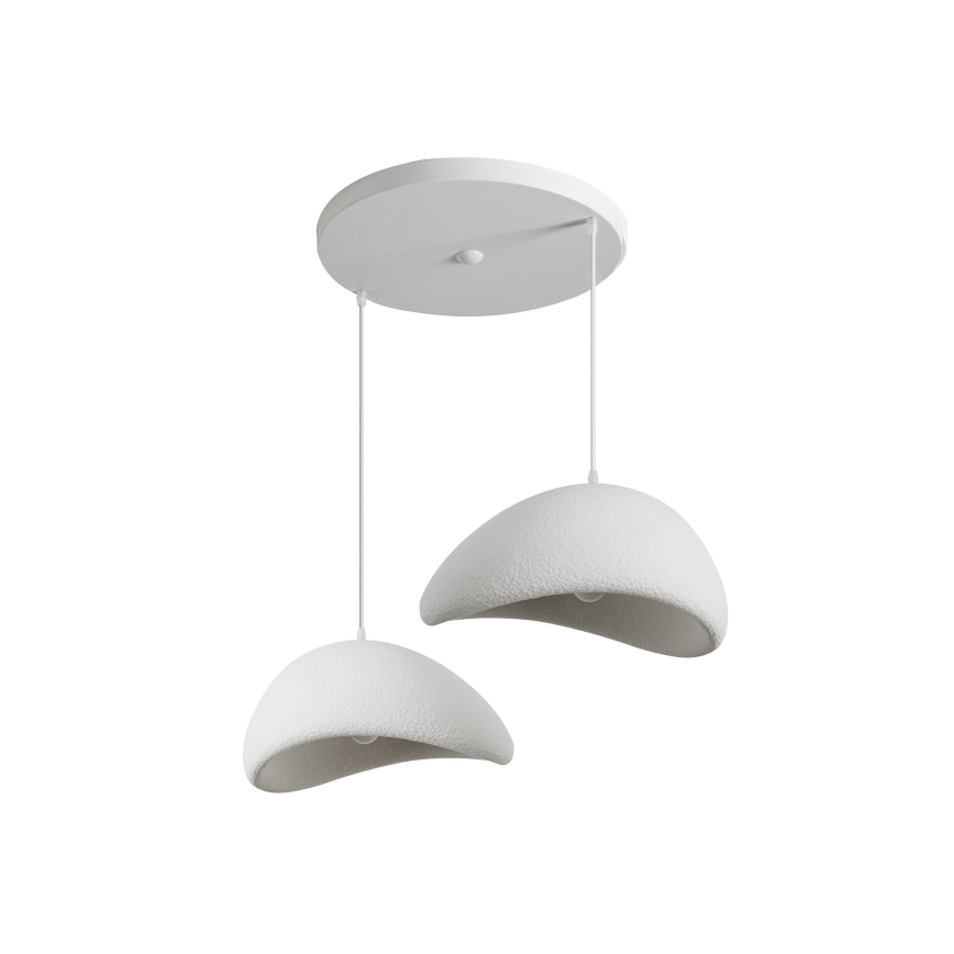 BRILAGI - Závesný luster na lanku WABI SABI 2xE27/60W/230V biela