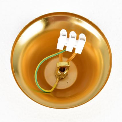 Brilagi - Závesný luster na reťazi ECLIPSE 5xE14/10W/230V priemer 38 cm čierna/zlatá