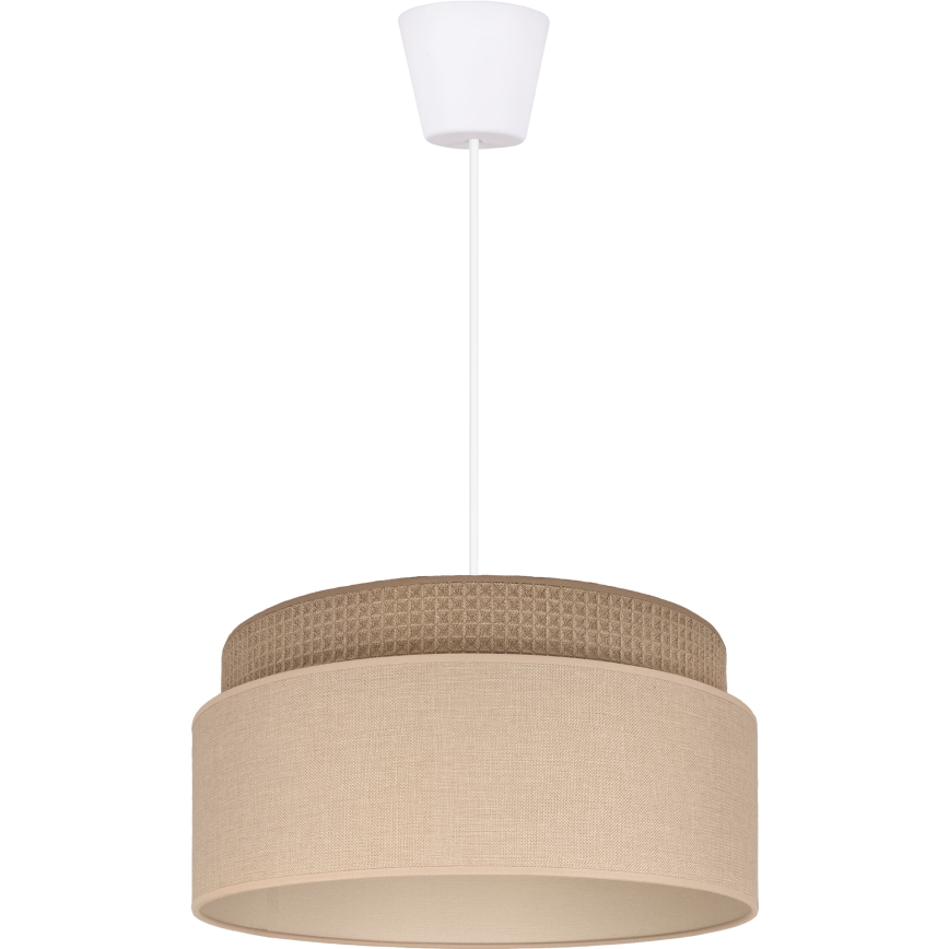 Brilagi - Závesný luster PADOVA na lanku 1xE27/60W/230V pr. 40 cm béžový
