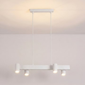 Brilagi - Závesný luster SELE na lanku 4xGU10/30W/230V biely