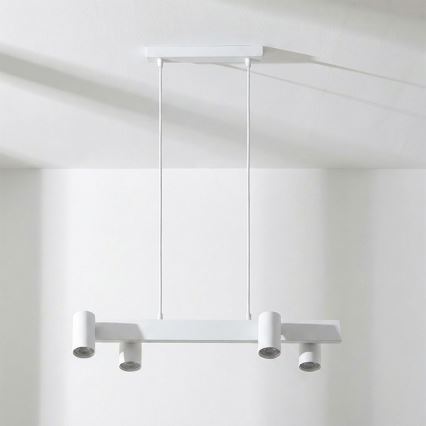 BRILAGI - Závesný luster SELE na lanku 4xGU10/30W/230V biely