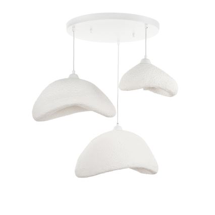 Brilagi - Závesný luster WABI SABI na lanku 3xE27/40W/230V pr. 82 cm biely