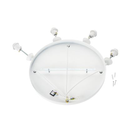 Brilagi - Závesný luster WABI SABI na lanku 4xE27/40W/230V pr. 90 cm, biely