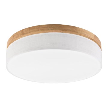 Бриллагі - LED стельове світло BELLADONNA LED/36W/230V діаметр 50 см біле/дуб