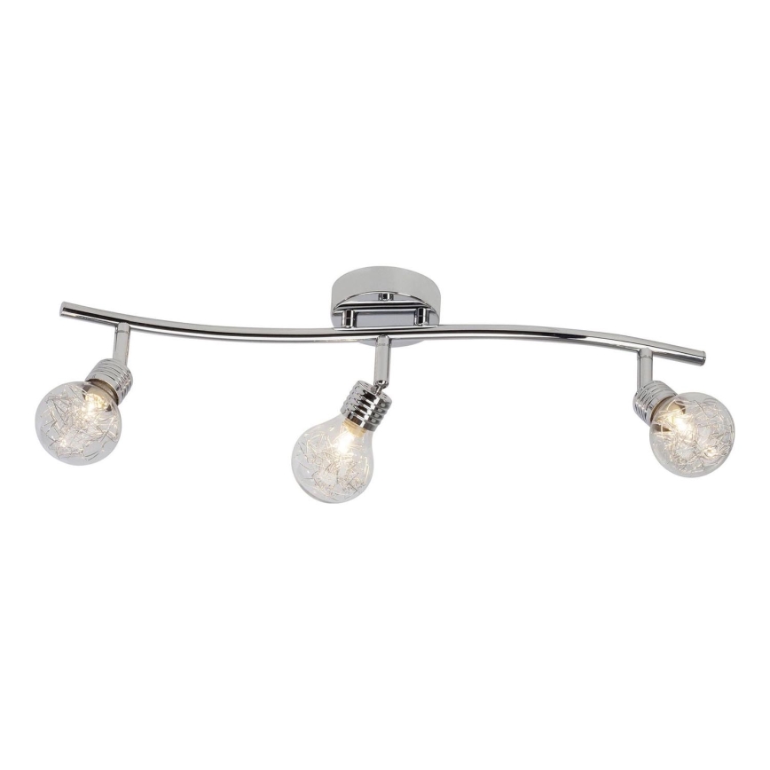 Brilliant - Bodové svietidlo BULB 3xG9/28W/230V lesklý chróm