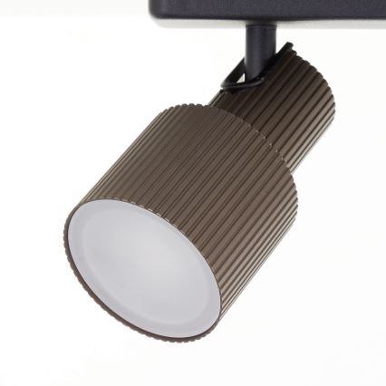 Brilliant - LED Bodové svietidlo CADIZ 2xGU10/5W/230V bronzová
