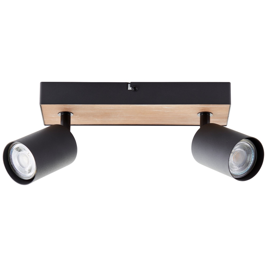 Brilliant - LED Bodové svietidlo JELLO 2xGU10/4,5W/230V borovica - FSC certifikované