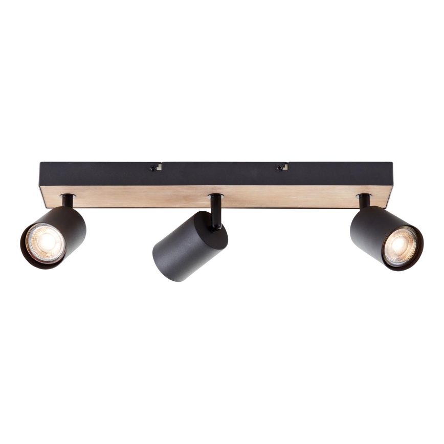 Brilliant - LED Bodové svietidlo JELLO 3xGU10/4,5W/230V borovica