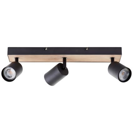 Brilliant - LED Bodové svietidlo JELLO 3xGU10/4,5W/230V borovica