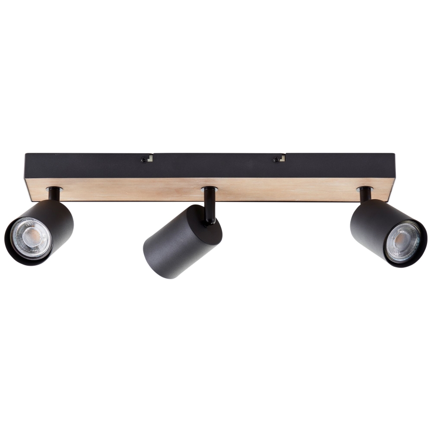 Brilliant - LED Bodové svietidlo JELLO 3xGU10/4,5W/230V borovica